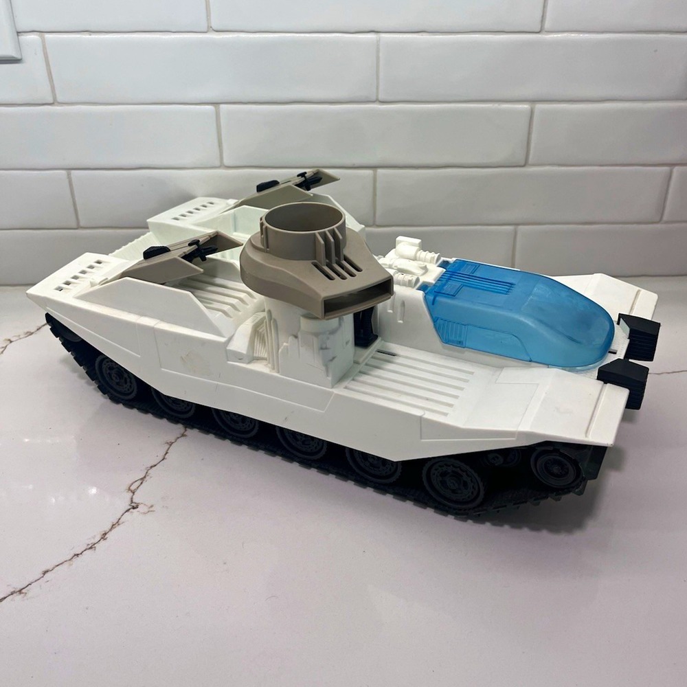 GI Joe Avalanche Snow Tank Vehicle Hasbro 1989 Vintage VTG